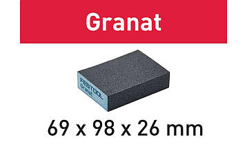 Шліфувальна губка Granat 69x98x26 36 GR/6