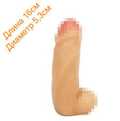 Фаллоимитатор LOVERBOY - MR. FIX IT 16см на 5,3см