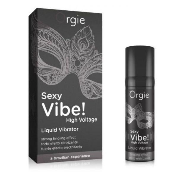 Рідкий вібратор SEXY VIBE, 15 мл Інтенсивність вібрації: сильна Orgie