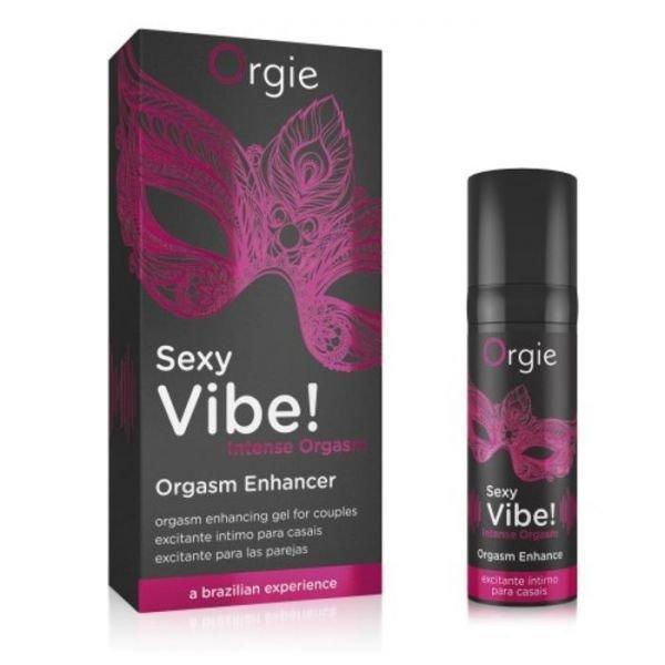 Рідкий вібратор SEXY VIBE, 15 мл вібрація + посилення оргазму Orgie