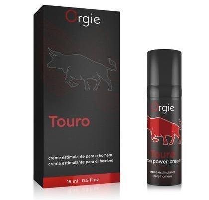 Гель для посилення ерекції "TOURO", 15 мл з таурином та гінгко білоба Orgie