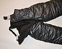 Зимовий дитячий комбінезон на хлопчика 116 розмір, чорного кольору (0231), фото 8