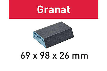 Шліфувальна губка Granat 69x98x26 120 CO GR/6