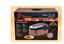 Мультиварка Domotec MS 7723G 11 режимів приготування 5 л Brown, фото 5