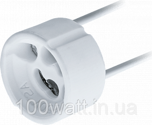 Патрон GU10 керамічний з дротом 140 мм 094-004-0002