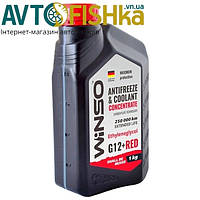 Красный концентрат антифриза Winso ANTIFREEZE RED G 12+ 1кг. Охлаждающая жидкость