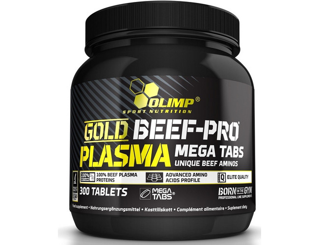 Амінокислоти OLIMP Gold BEEF-PRO PLASMA 300 таб, фото 1