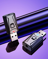 USB Bluetooth 5.0 аудіо приймач, передавач, міні стерео Bluetooth, AUX RCA USB, 3,5 мм роз'єм для ТВ