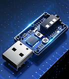 USB Bluetooth 5.0 аудіо приймач, передавач, міні стерео Bluetooth, AUX RCA USB, 3,5 мм роз'єм для ТВ, фото 4