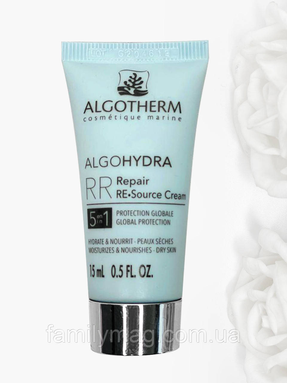 Відновлювальний крем для обличчя AlgoHydra RR Repair RE-Source Cream Algotherm 15 мл