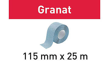 Шліфувальний матеріал StickFix в рулоні Granat 115x25m P180 GR