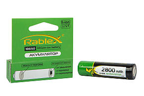 Акумулятор Rablex 18650-2800mAh, захист, 3.7v, Li-Ion, фото 4