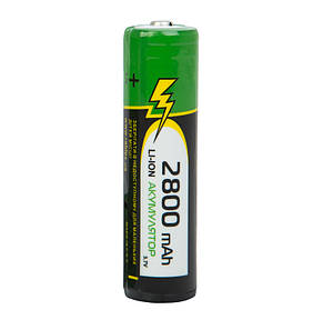 Акумулятор Rablex 18650-2800mAh, захист, 3.7v, Li-Ion, фото 3