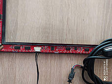 Сенсорне інфрачервоне скло ІК 21,5, товщина скла 3мм (внутрішнє), тачскрін, инфрокрасное IR, сенсорний м, фото 2