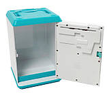 Дитяча скарбничка сейф робот Robot Bodyguard електронна для грошей ,паперових купюр і монет, фото 6