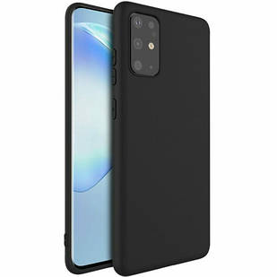 Чохол силіконовий для Samsung Galaxy S20 plus (G985) black (самсунг з20 плюс джі 985)