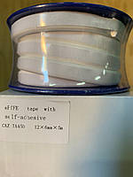 Фторопластова стрічка PTFE (ПТФЕ) з липким шаром CAZ-TA450 12х6х5000