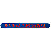 Лінійка-браслет 30 см, синя K20-019-1