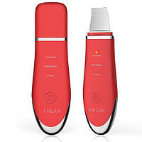 Скрабер портативний ультразвуковий ANLAN BCP-002 для глибокого чищення й омолодження обличчя