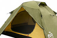 Трехместная палатка Tramp Peak 3 (V2) TRT-026 Green