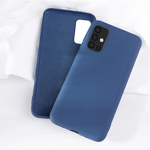 Чохол GRAND Full Silicone Cover для Samsung Galaxy S20 plus (G985) navy blue (самсунг з20 плюс джі 985)