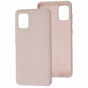 Чохол Silicone Case Full для Xiaomi mi 10 lite Pink Sand