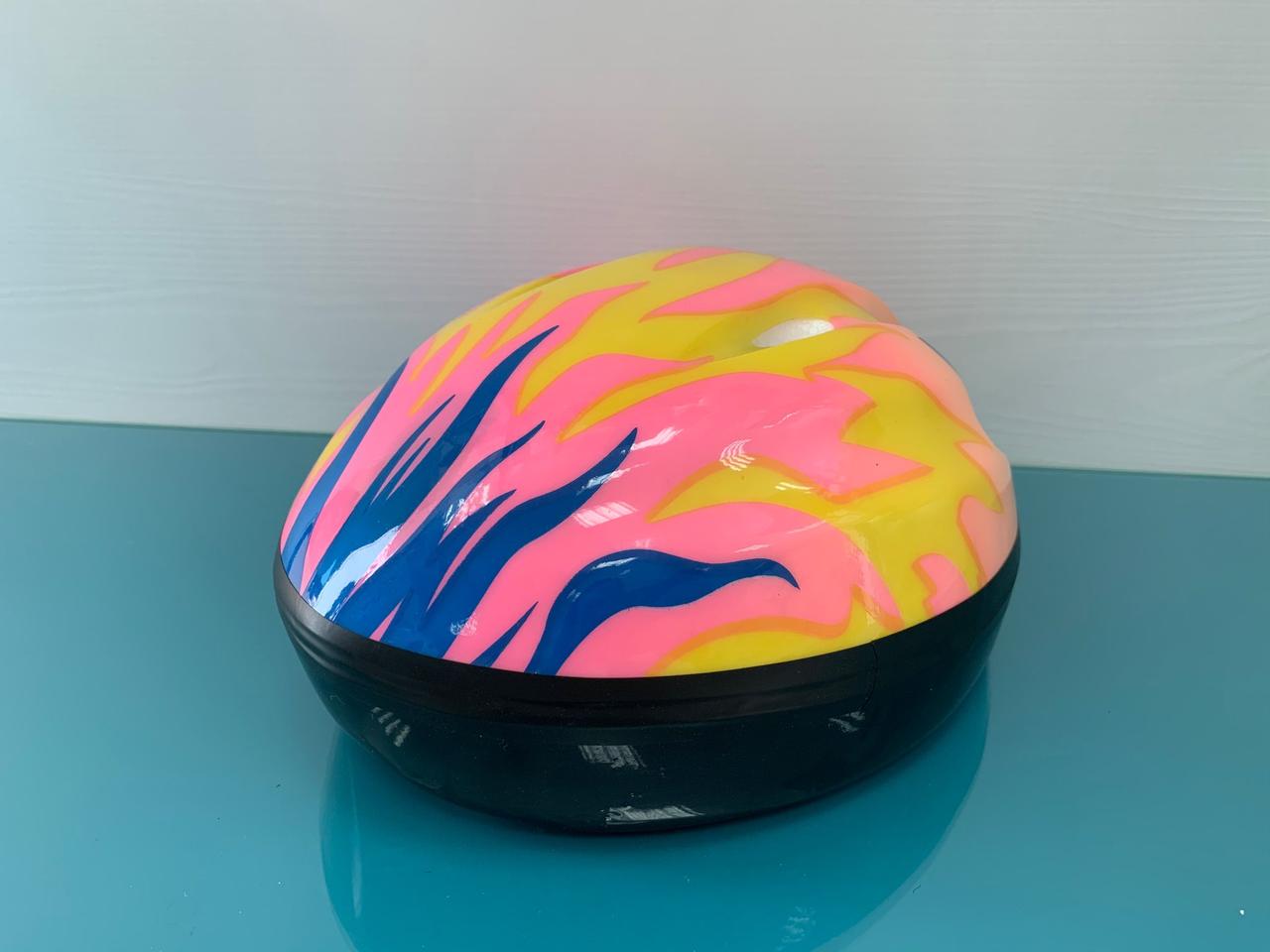 Дитячий захисний шолом Рожевий вогонь