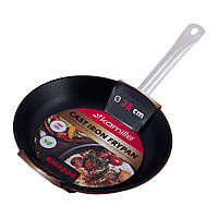 Сковорода чавунна 28см без кришки