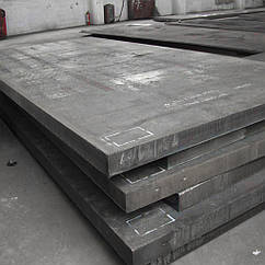 Аркуш сталевий 9ХС 20х1500х6000 мм гарячекатаний