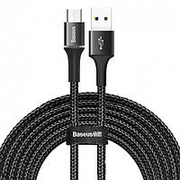 Кабель BASEUS Lightning Cafule 3 м 2A Black/Grey