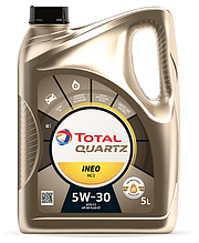 TOTAL QUARTZ INEO MC3 5W30. 3x5 lt (5 л) олива моторна
