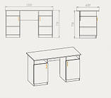 Стіл Вчитель АБС, фото 3