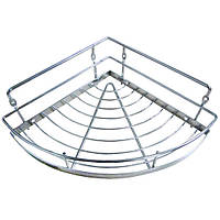 Полиця для ванної Besser кутова 23х23х6см KM-0119С