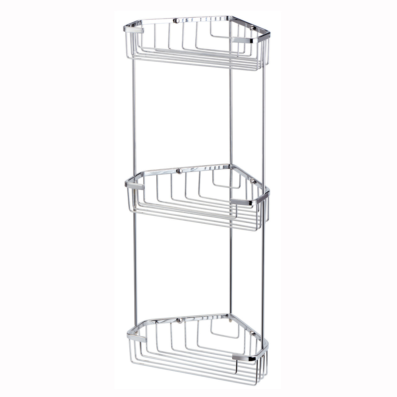 Полиця для ванної Besser кутова 20.5х16х49.5см KM-8509E