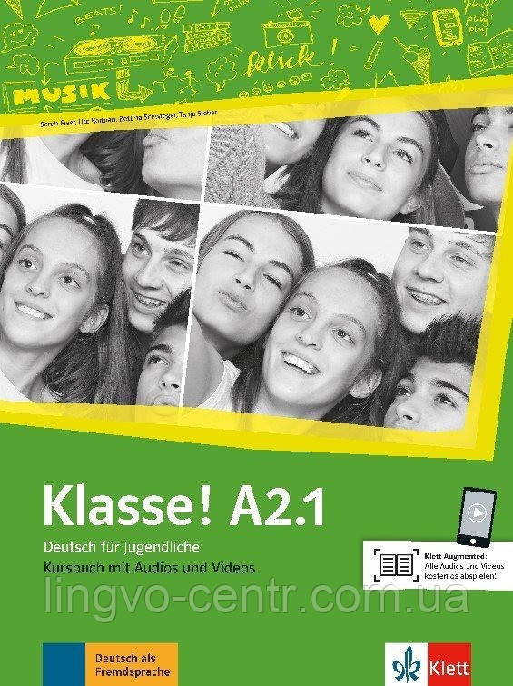 Klasse! A2.1 Kursbuch mit Audios und Videos