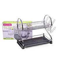 Сушарка для посуду дворівнева 55x24,5x37 KM-0762B