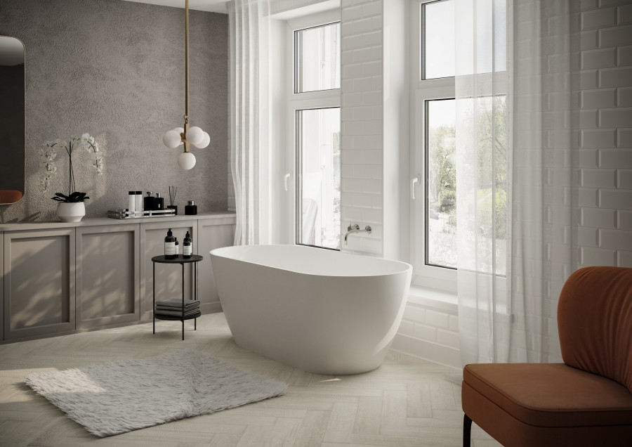 Ванни з литого мармуру Miraggio Greenland