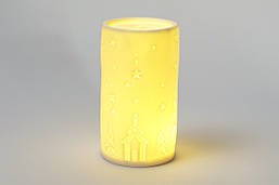 Декоративная статуэтка Домик с LED 18 см