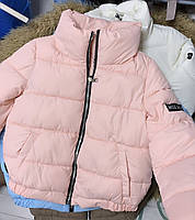 Стильна тепла жіноча куртка на силіконі у кольорах (Норма), фото 9