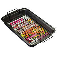 Форма для запікання 37.5*26*5см з гратами для гриля