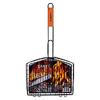 Решітка для гриля Скаут 60*30.5*23.5*5.5 см з антипригарним покриттям