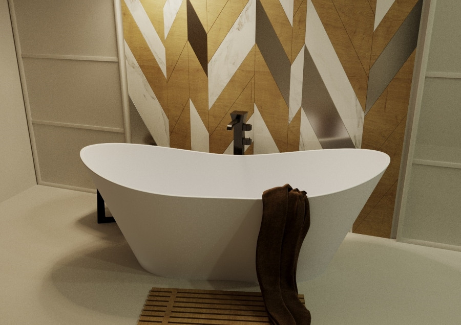 Ванни з литого мармуру Miraggio Florida