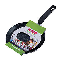 Сковорода млинна 22см з мармуровим покриттям для індукції