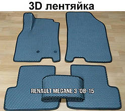ЕВА коврики на Renault Megane 3 '08-15 9