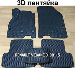 ЕВА коврики на Renault Megane 3 '08-15 8