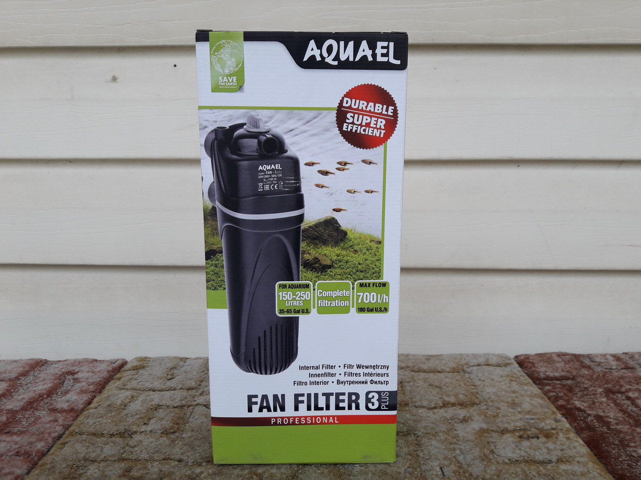 Aquael FAN 3 Plus, 700 л/ч. Фильтр внутренний для аквариума до 250 ...