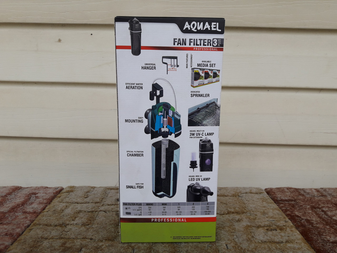 Aquael FAN 3 Plus, 700 л/ч. Фильтр внутренний для аквариума до 250 ...