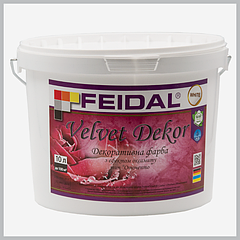 Фарба декоративна Feidal Velvet Dekor 10 л