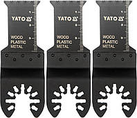 Пилы-насадки для реноватора BI-METAL 40 X 28.5 мм 3 шт Yato YT-34684