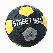 М'яч футбольний спортивний ігровий м'яч для футболу RE: FLEX Street Ball, фото 3
